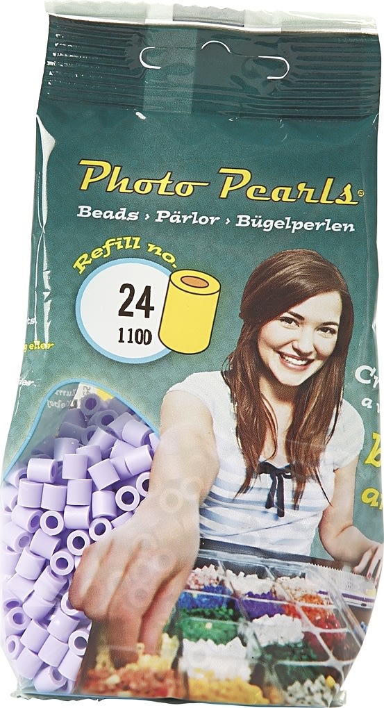 Photo Pearls Rörpärlor 1100 st syren 24