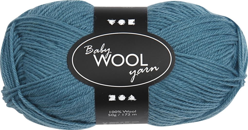 Babygarn 14/4 50g bensin