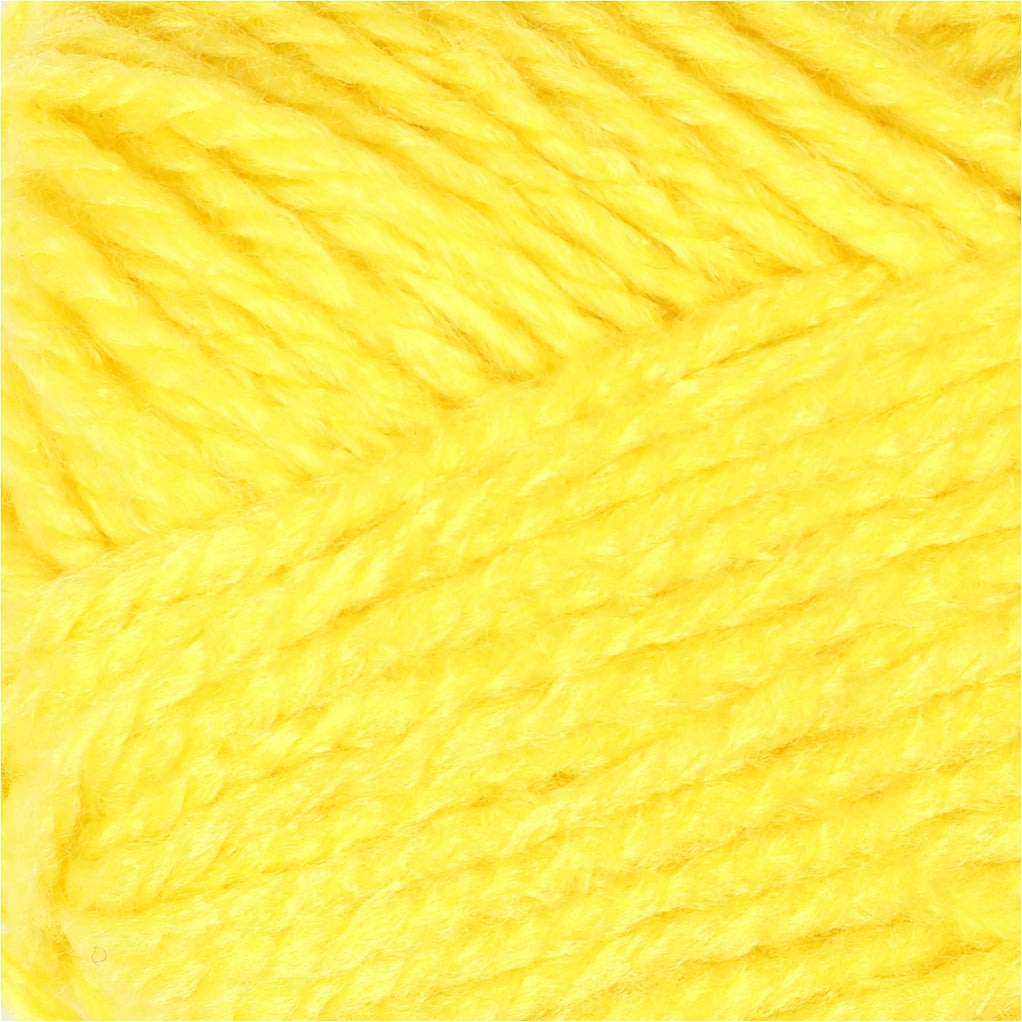 Akrylgarn Fantasia 50g gul
