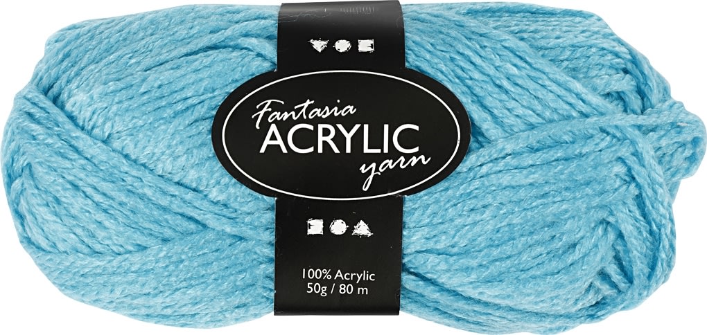 Akrylgarn Fantasia 50g turkos