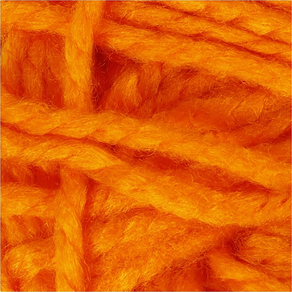 Fantasia Maxi Akrylgarn, 50g, neon orange