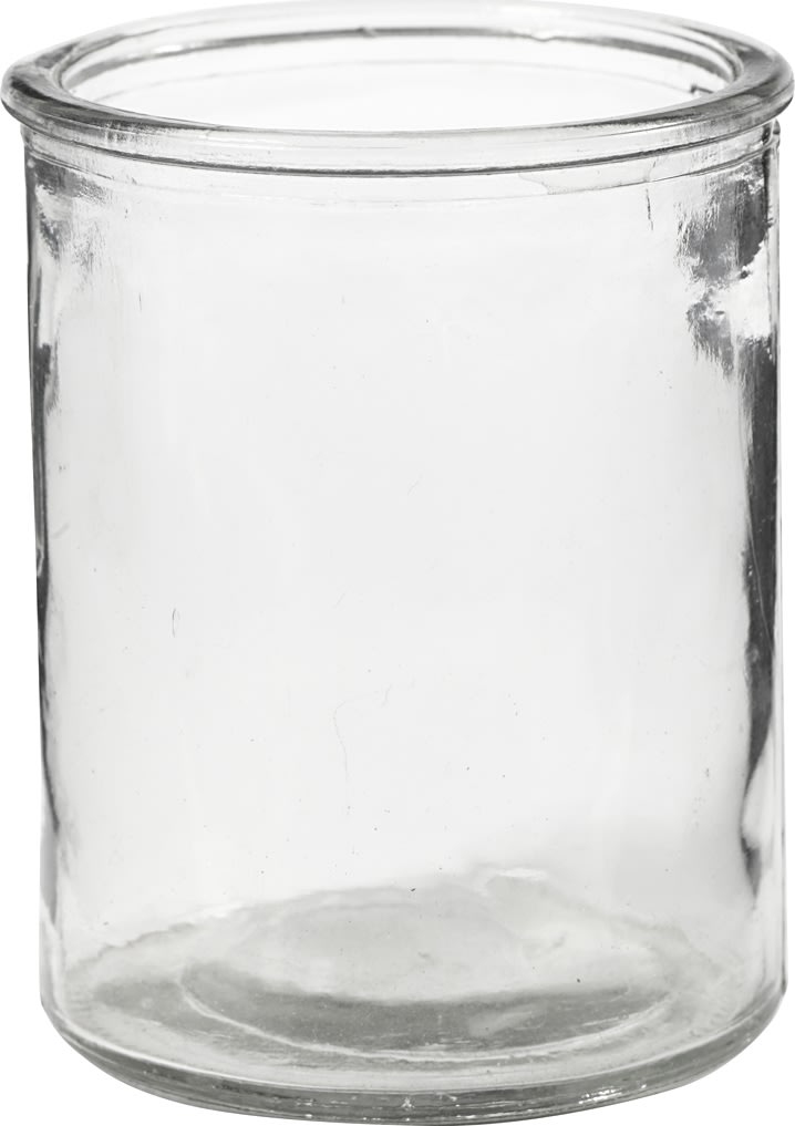 Ljusglas cylinder H 9,8 cm, 6 st