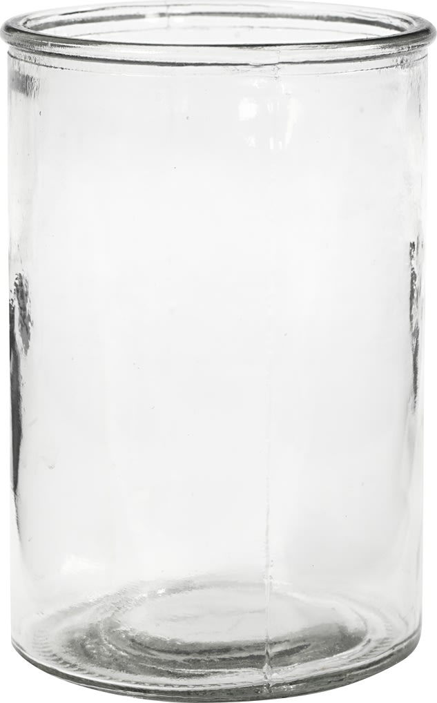 Lysglas, cylinder, H: 14,5 cm, 6 stk