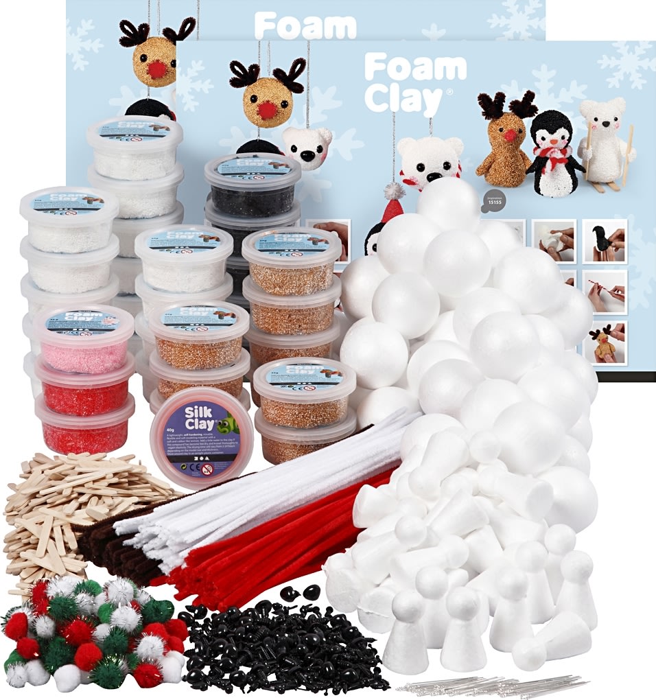 Modellera Foam Clay Polardjur