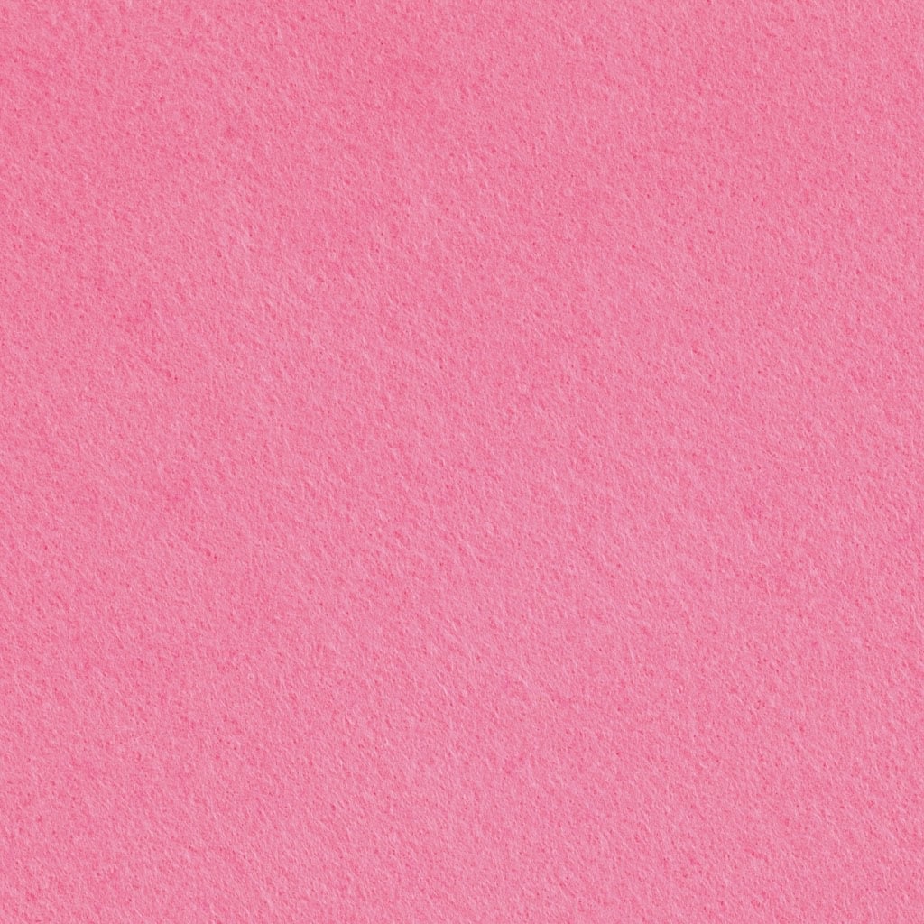 Hobbyfilt i rulle, 45cm x 5m, pink 