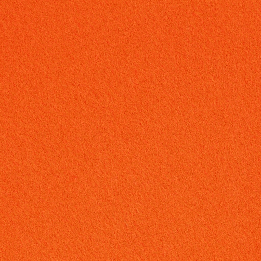 Hobbyfilt på rulle 45cmx5m orange