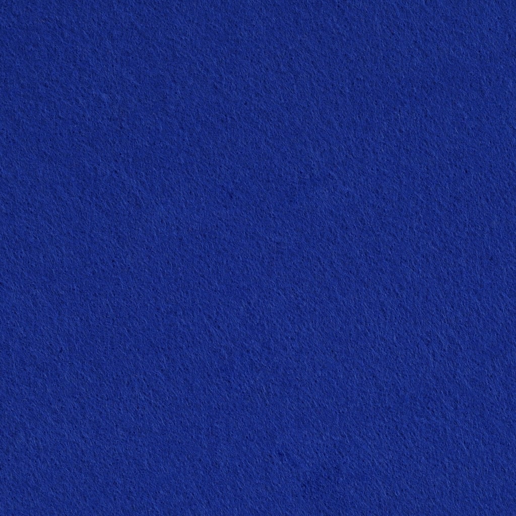 Hobbyfilt i rulle, 45cm x 5m, blå 