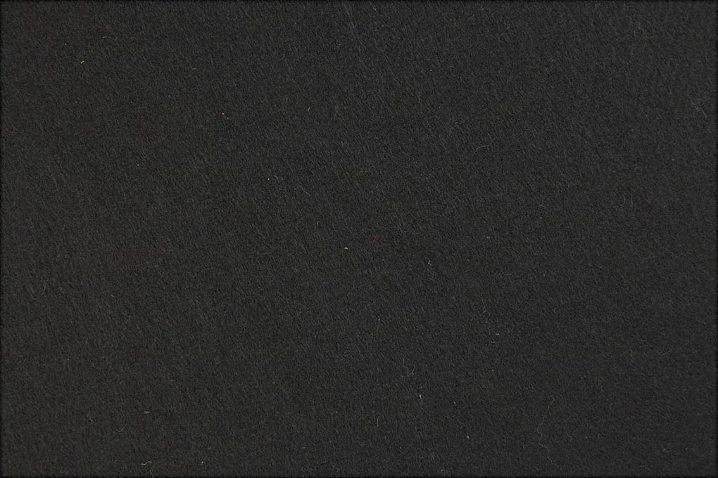 Kraftigt Hobbyfilt, 42x60 cm, sort