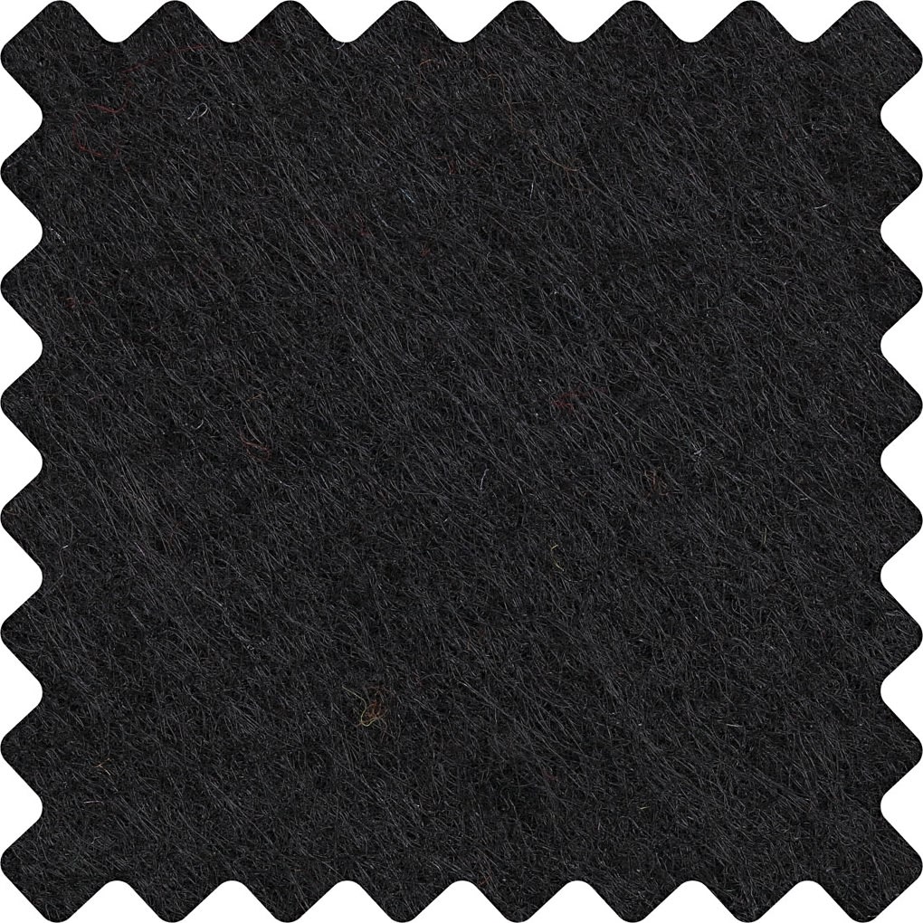 Hobbyfilt kraftig 42x60cm svart