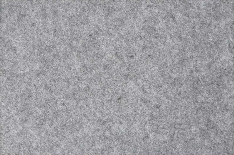 Kraftigt Hobbyfilt, 42x60 cm, grå