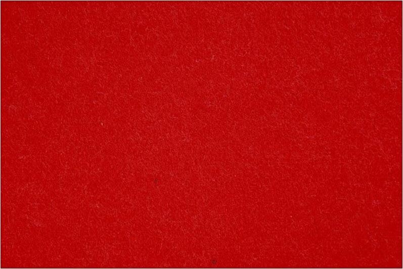 Hobbyfilt kraftig 42x60 cm röd