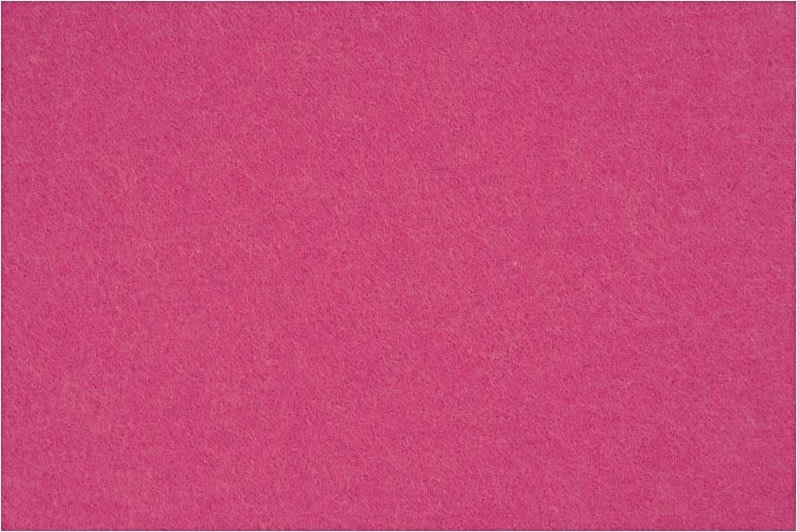 Hobbyfilt kraftig 42x60 cm rosa