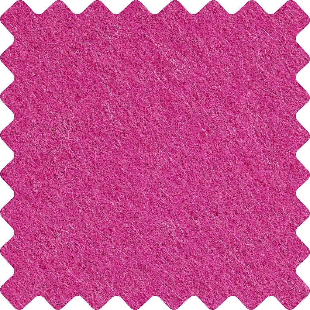 Hobbyfilt kraftig 42x60 cm rosa