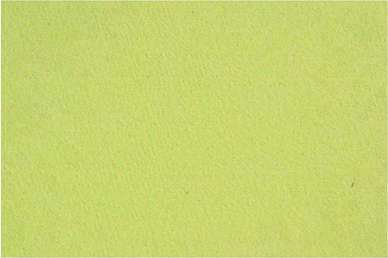 Kraftigt Hobbyfilt, 42x60 cm, lime grøn