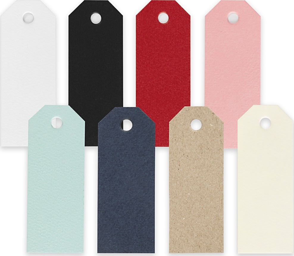 Manillamärken Happy Moments 3x8 cm 320 st Blandade