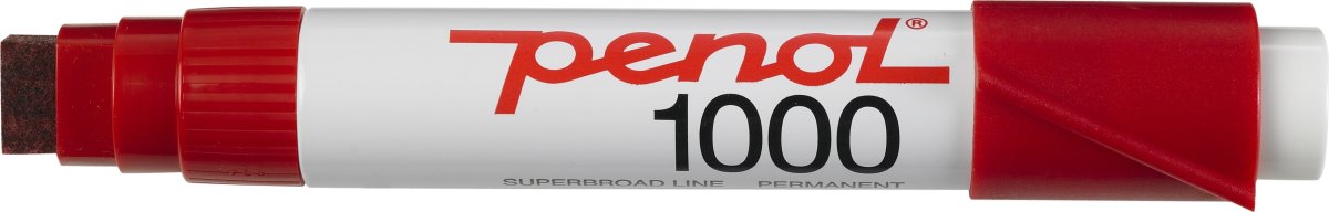 Penol 1000 märkpenna, röd
