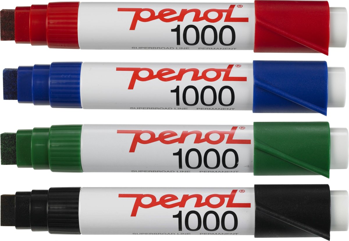 Penol 1000 märkpenna, svart