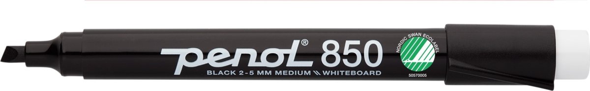 Penol 850 whiteboardpenna, svart