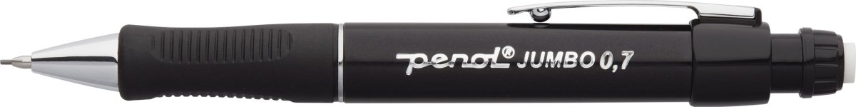 Penol Jumbo Pencil, 0.7 mm, sort