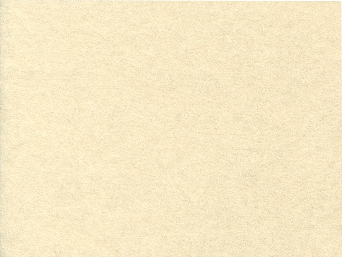 Hobbyfilt A4 21x30 cm 10 ark rå vit