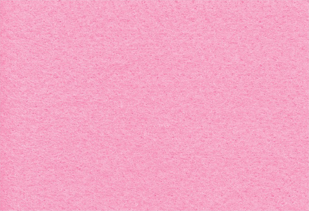 Hobbyfilt A4 21x30 cm 10 ark rosa