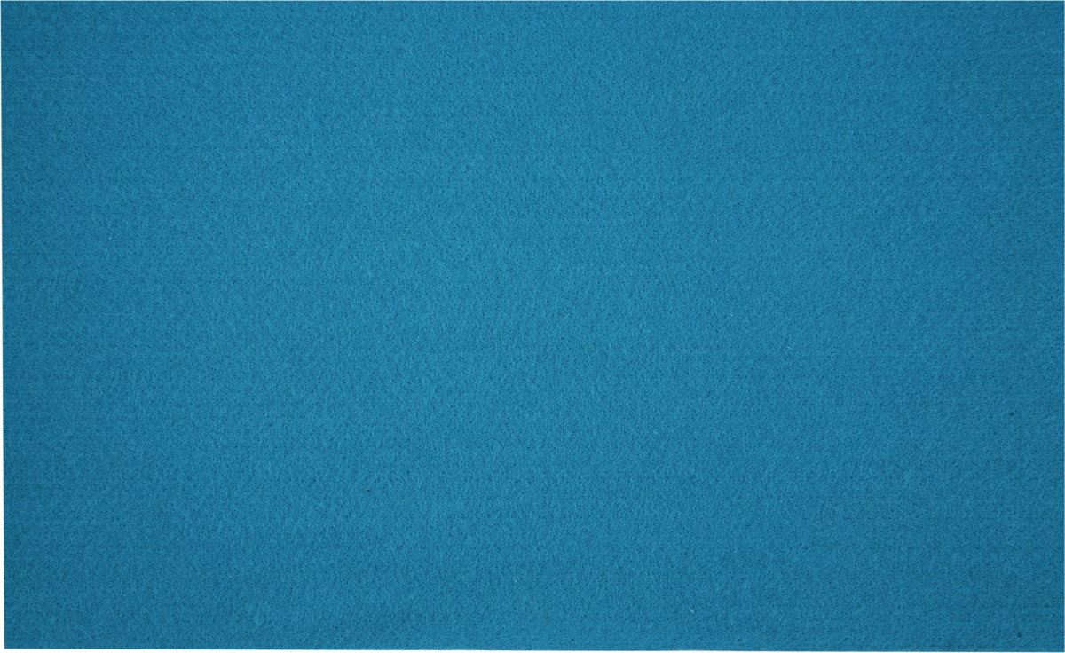 Hobbyfilt A4 21x30 cm 10 ark turkos