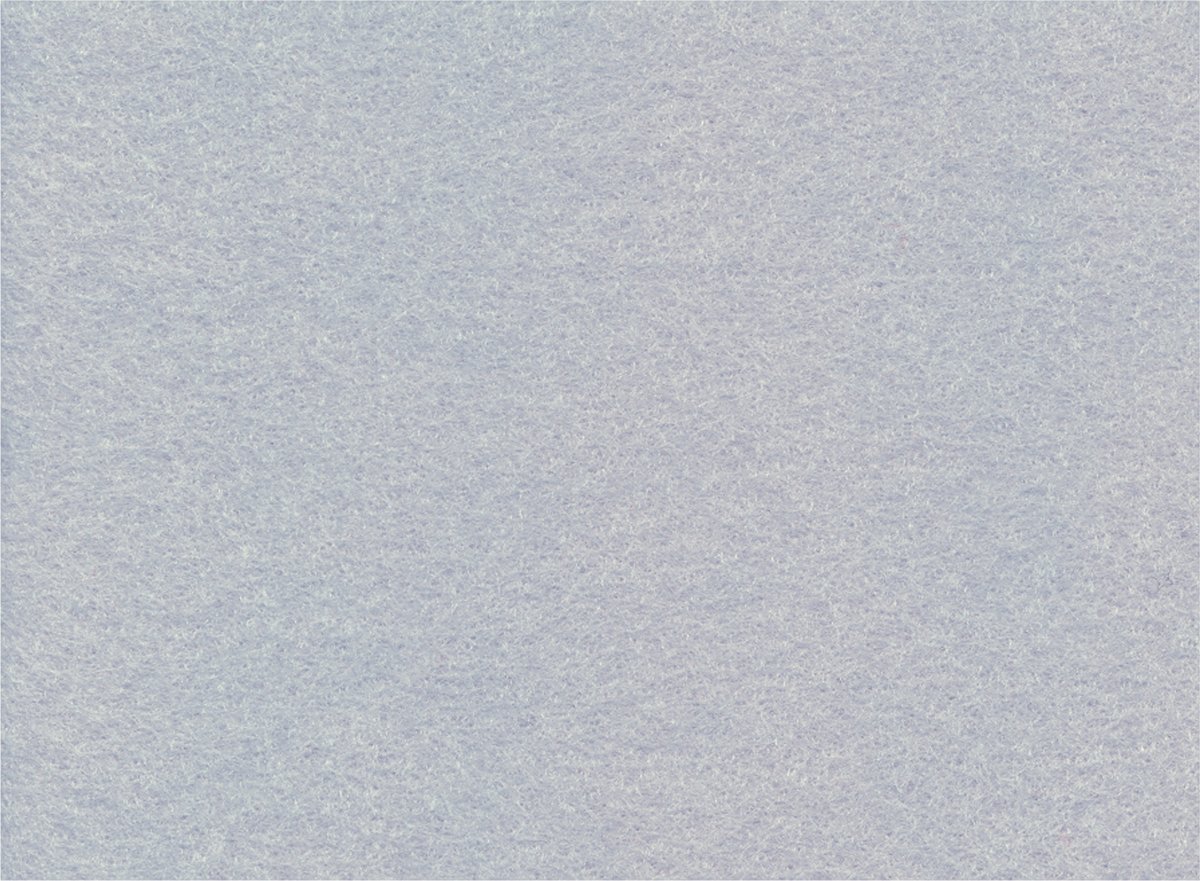 Hobbyfilt, A4 21x30 cm, 10 ark, lys blå