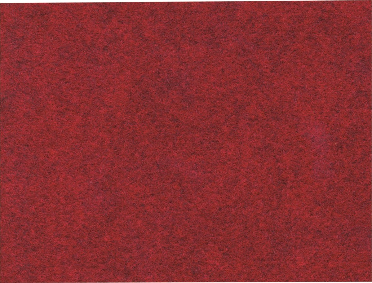 Hobbyfilt Melerad A4 21x30 cm 10 ark röd