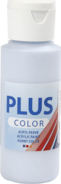 Hobbyfärg Plus Color Plus 60ml ljusblå