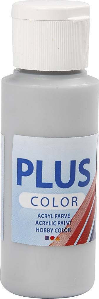 Hobbyfärg Plus Color 60ml silver