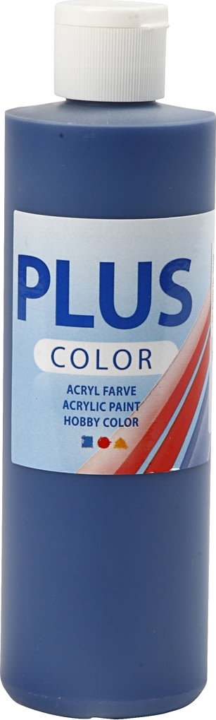 Hobbyfärg Plus Color 250 ml marinblå