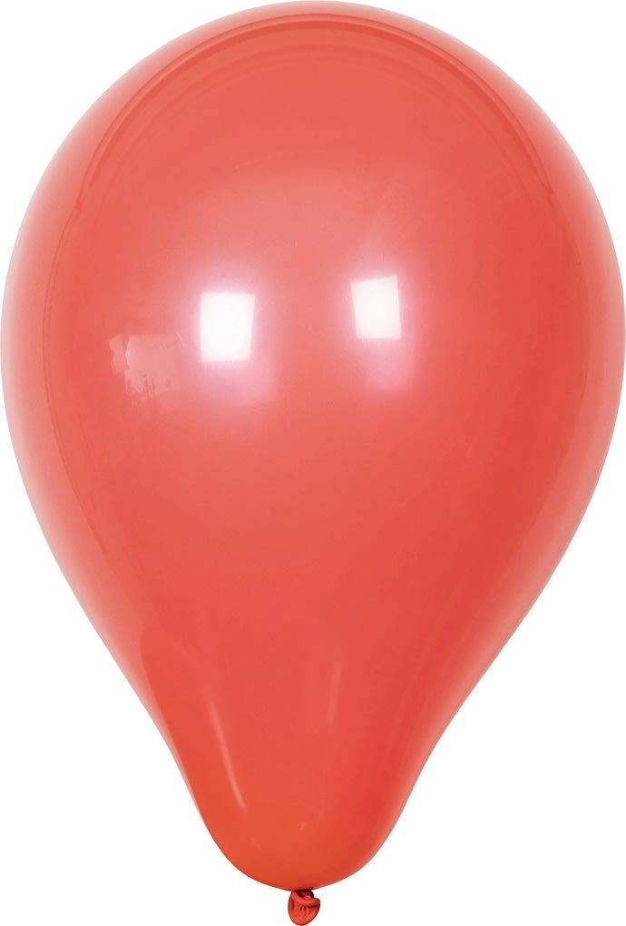 Ballonger 10 st Röd