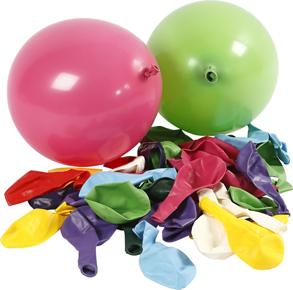 Ballonger 100 st Blandade färger