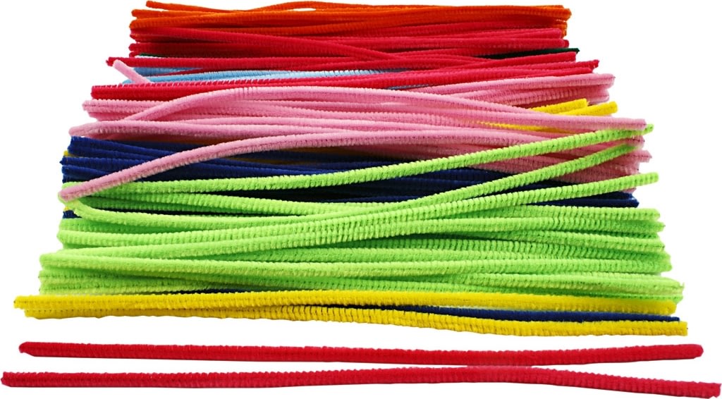 Piprensare Chenille 6 mm 200 st Blandade färger