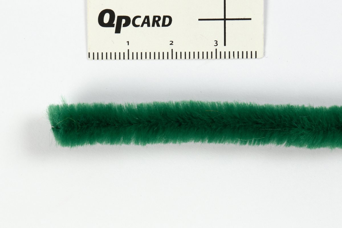Piprensare Chenille 9 mm 25 st Grön