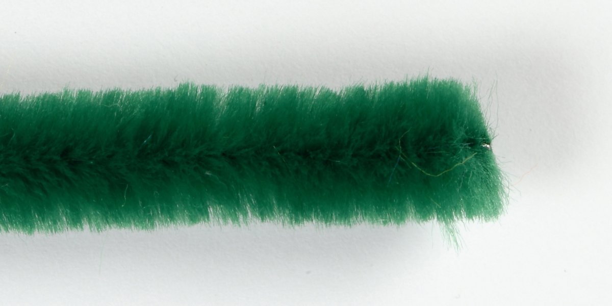 Piprensare Chenille 9 mm 25 st Grön