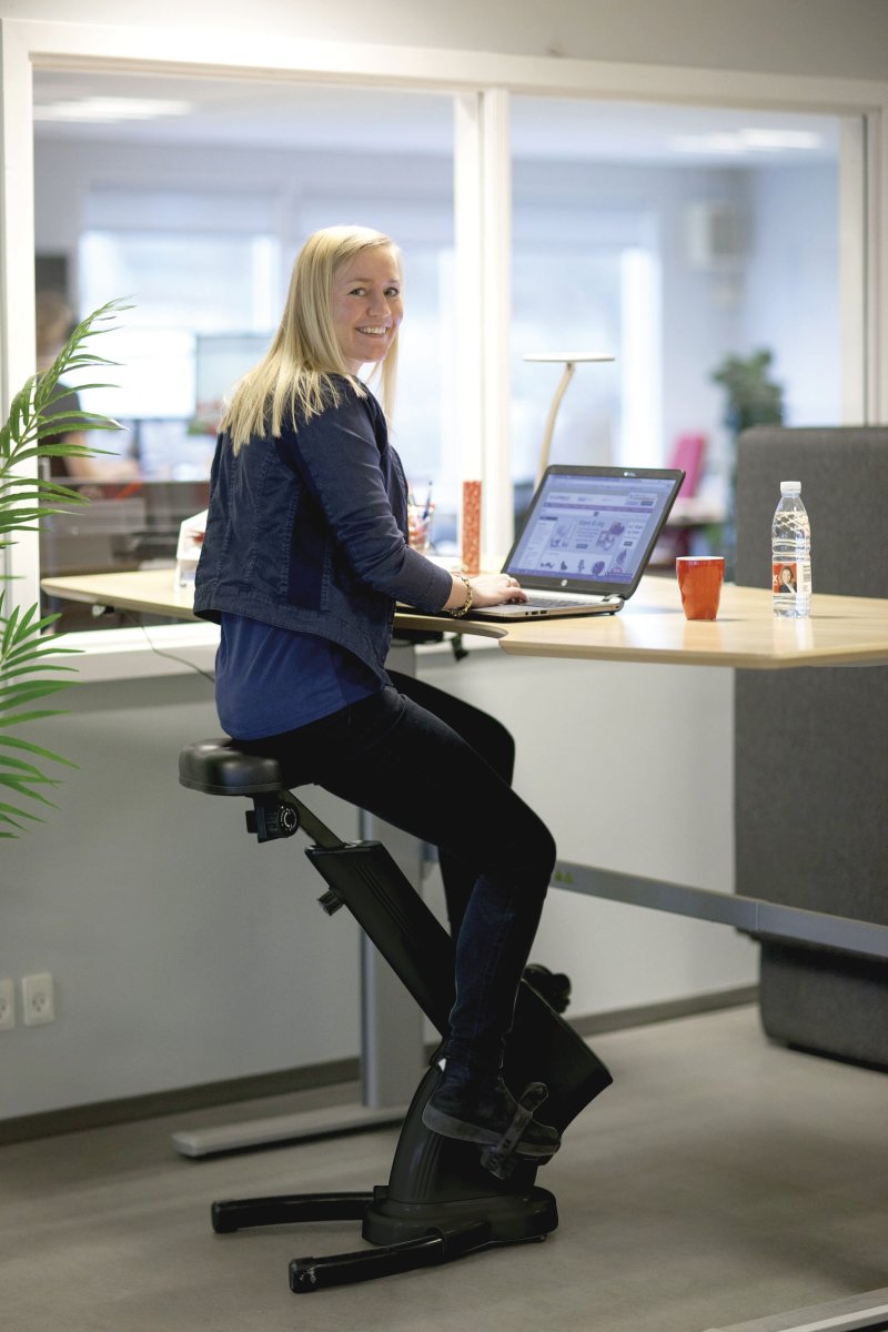Kontorscykel Office Bike Svart