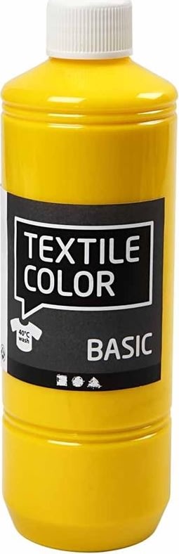 Textilfärg | 500 ml | Primär gul