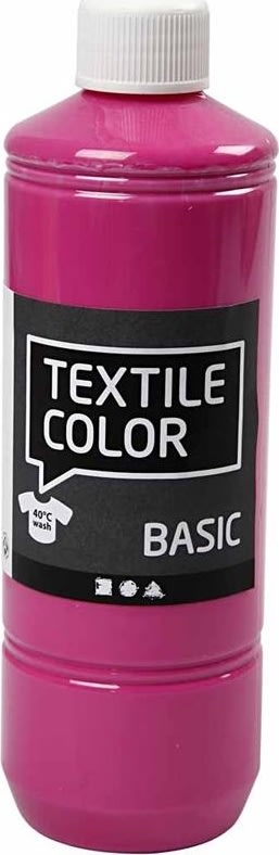 Textilfärg | 500 ml | Rosa