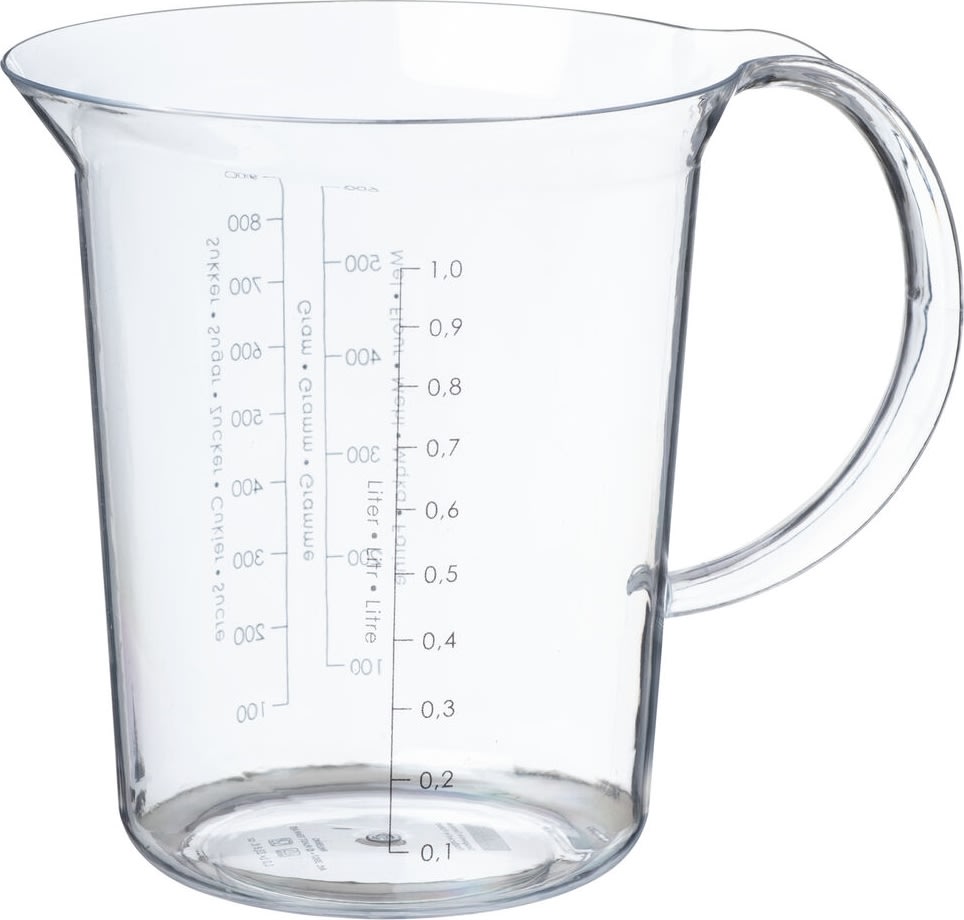 Plast Team måttkanna, 1 liter