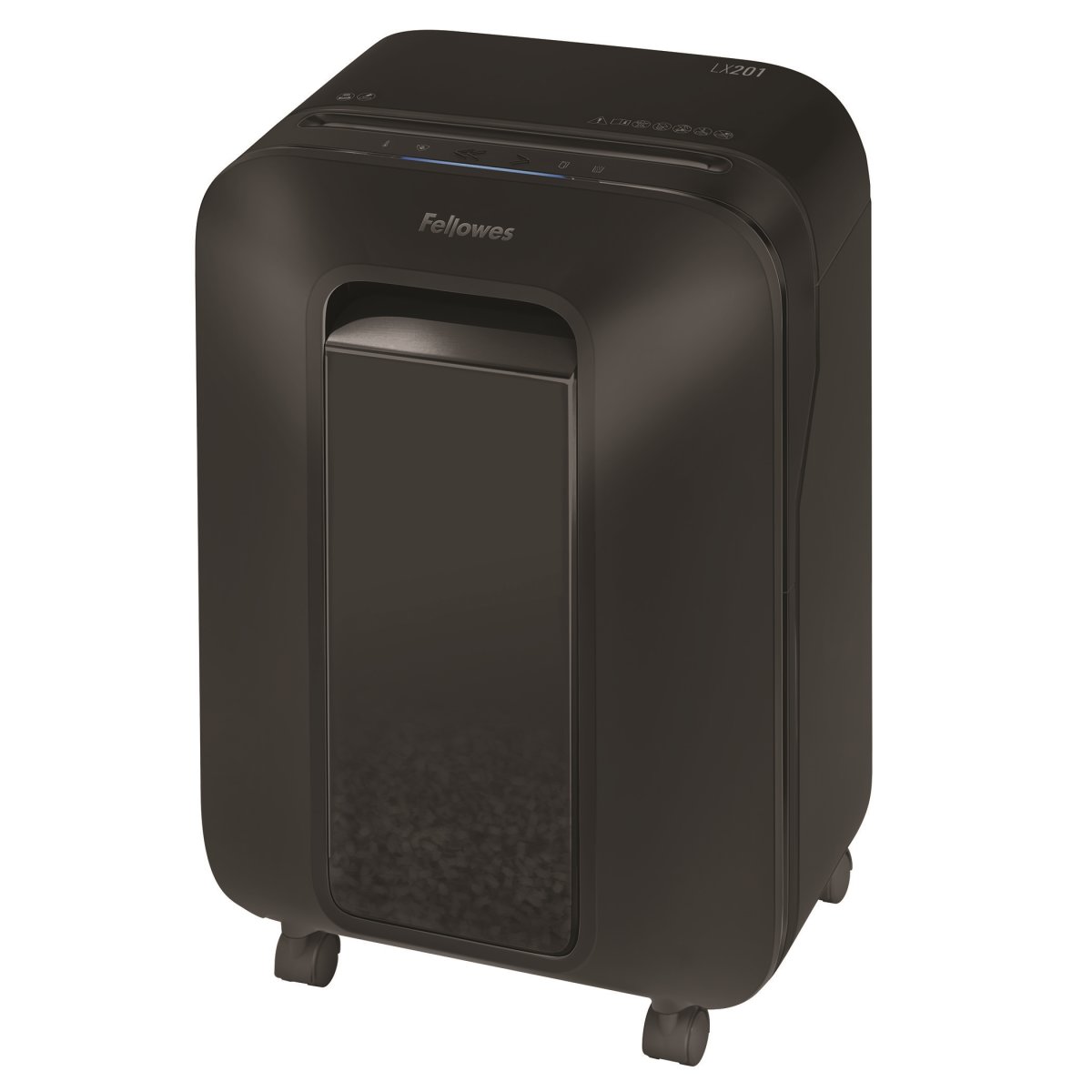 Fellowes Powershred LX 201 mikromakulator, svart
