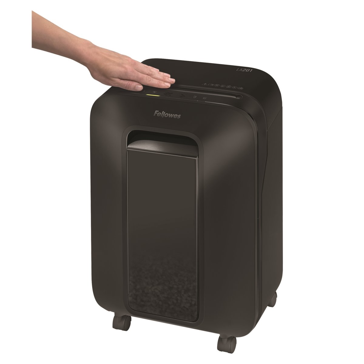 Fellowes Powershred LX 201 mikromakulator, svart