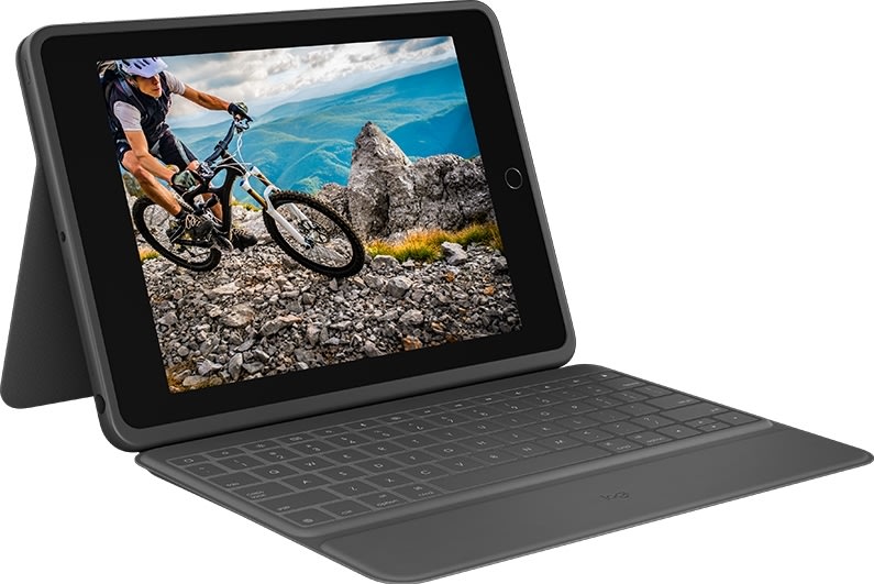 Fodral Logitech Rugged Folio Tangentbord Svart