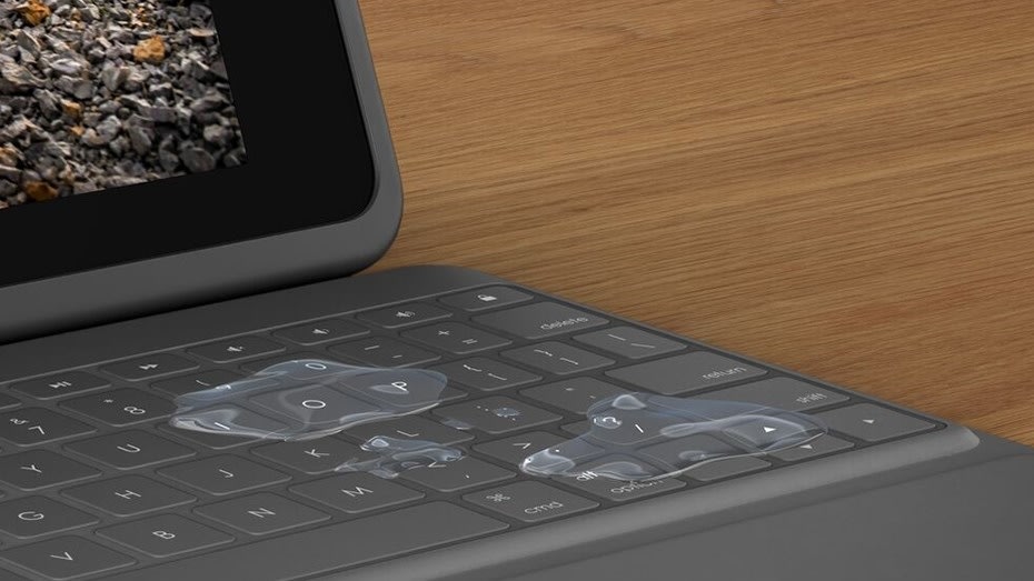 Fodral Logitech Rugged Folio Tangentbord Svart