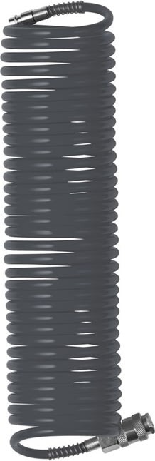 Probuilder Spiralformad tryckluftsslang 10 m, 1/4"