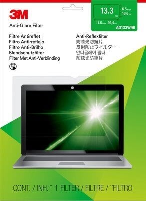 Anti-reflexfilter 3M 13,3” Widescreen laptop