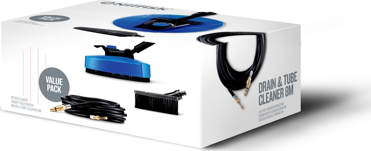 Nilfisk 3-i-1 tillbehörsset t. högtryckstvätt, PAD