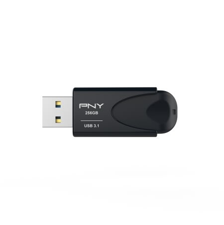 USB 3.1 PNY Attache 4 – 256 GB Svart