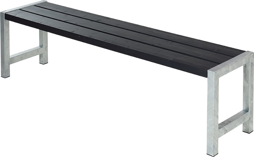 Plankbänk Plus L176 cm Svart