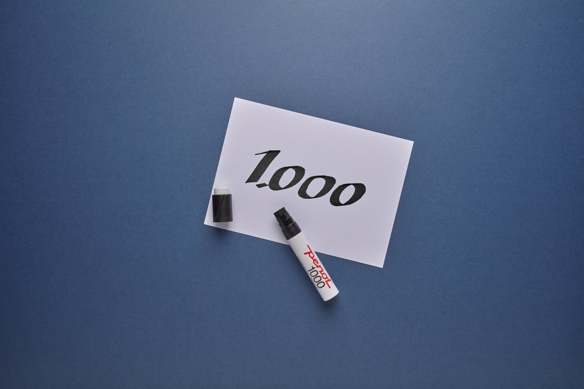 Penol 1000 märkpenna, svart